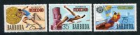 19th Summer Olympics - Mexico City Mint Set of 3 Barbuda, 1968